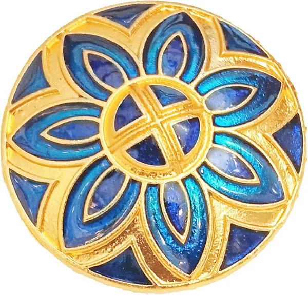 Assamese_Traditional_Copper_Gold_Plated_Blue_Colour_Finger-Ring_For_Girls_&_Women